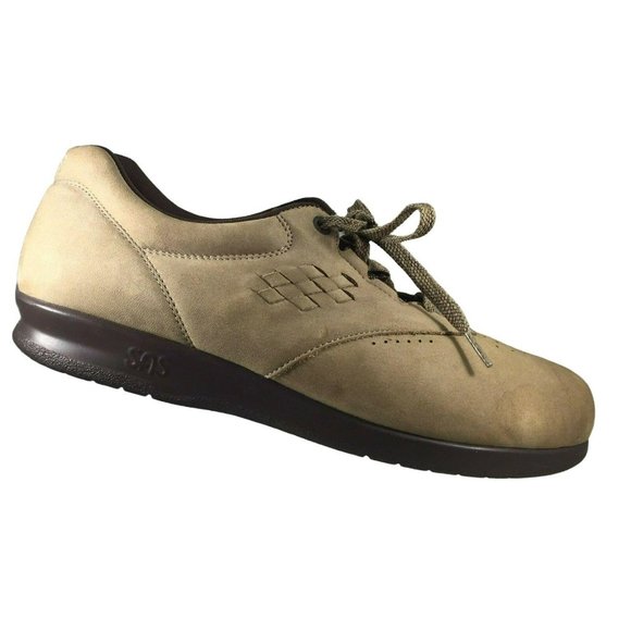 SAS Womens Free Time Leather Oxfords Tripad Comfort Walking Shoes Tan Size 11 M - Picture 1 of 12